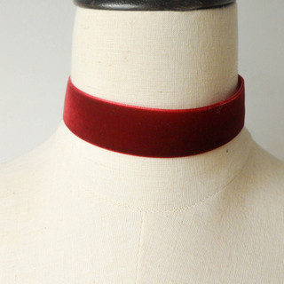 Vòng cổ Choker tối giản bằng dây nhung cho nữ, dây cổ tay phong cách Ins