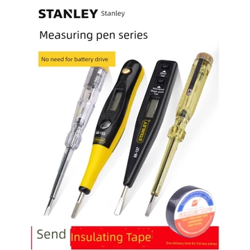 Stanley Bút Điện Màn Hình Hiển Thị Kỹ Thuật Số Cảm Ứng Đa Năng Điện Bút Thử Điện Chuyên Dụng Bút Thử Điện Break Bút Thử Dụng Cụ