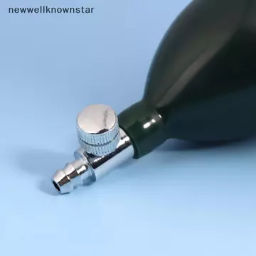 Newwellknownstar Bóng bơm hơi màu xanh đậm Máy bơm không khí cho máy đo huyết áp Máy đo huyết áp cầm tay Phụ kiện chăm sóc sức khỏe bóng Van kim loại QWE