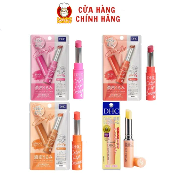 (Công ty) Son dưỡng môi Lip dhc Cream Nhật Bản son dưỡng không màu giúp đôi môi mềm mại giảm thâm