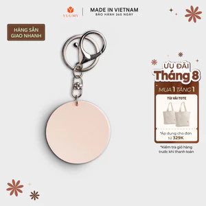 Ví Yuumy (Thời trang nữ nắp gập cỡ nhỏ - Ví móc khóa da Seasand YMK19) Bagsmart