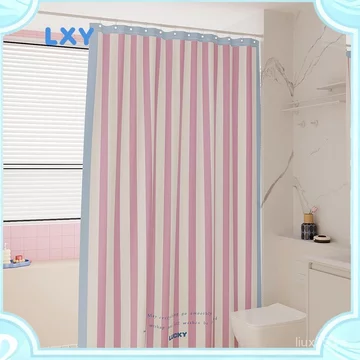 LXY Phòng Tắm Tắm Bộ Rèm Cửa Vệ Sinh Không Đục Lỗ Tắm Vải Chống Thấm Nước Tắm Chặn Rèm Treo Giữ Ấm Chống Thấm Nước, Rèm, Rèm Chống Thấm Nước