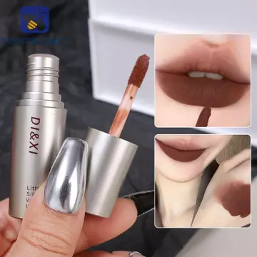 POINTER LIMIT Màu Nâu Đậm Matte Lip Gloss, Cốc Chống Dính Son Môi Nâu Nâu Nâu Son Môi Bùn, Son Nhung Khỏa Thân Son Bóng Di Động Chống Thấm Nước Tint Bùn Matte Liquid Lipstick Nữ