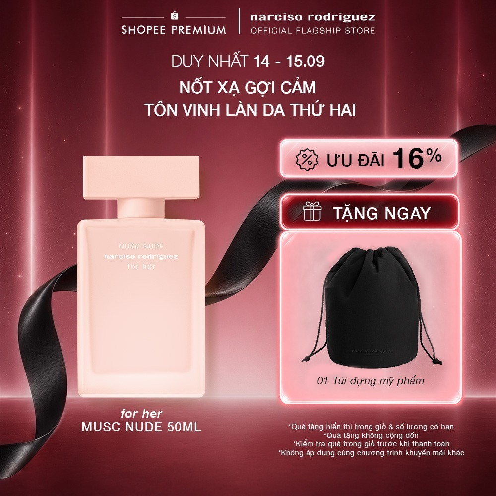 Nước hoa nữ Narciso Rodriguez Musc Nude EDP 50ml