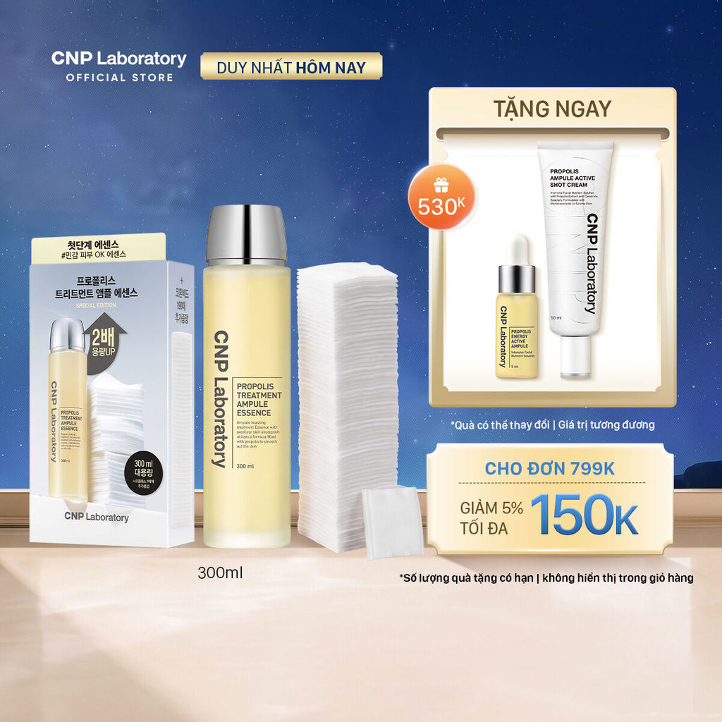 [CNP] Toner keo ong phục hồi làn da CNP Propolis Treatment Ampule Essence 300ml