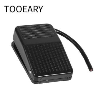 Công tắc điều khiển điện CÔNG CỤ, Công tắc bàn đạp chân chống trượt 10A 250VAC, Công tắc chân công nghiệp rảnh tay bằng nhựa màu đen bền Sử dụng công nghiệp