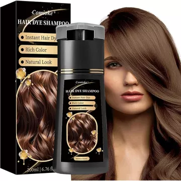 Dầu gội nhuộm tóc MediBrown Hair Care, Dầu gội nhuộm tóc nhanh, Dầu gội nhuộm tóc ba trong một, Dầu gội nhuộm tóc vĩnh viễn, Dầu gội nhuộm tóc vĩnh viễn, Unisex, Dầu gội nhuộm tóc, Vỏ tóc trắng.