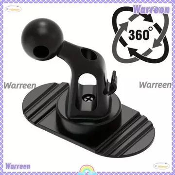 Giá đỡ điện thoại di động WARREEN, Giá đỡ điện thoại ô tô đầu bi 17mm giữ an toàn, Giá đỡ nhãn dán xoay 360 độ di động trên ô tô Giá đỡ điện thoại di động trên ô tô
