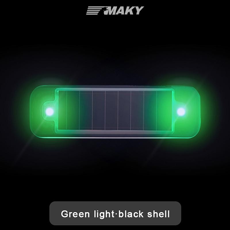 Newwellknownepic LED năng lượng mặt trời Đèn cảnh báo ô tô An ninh ban đêm Mô phỏng không dây Chống trộm nhấp nháy giả VN