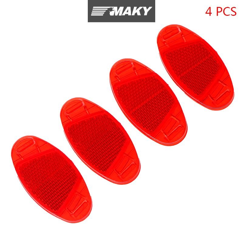 Newwellknownepic 4 Chiếc Nói Phản Quang Bánh Xe Ánh Sáng An Toàn Vành Phản Quang 3 Màu VN