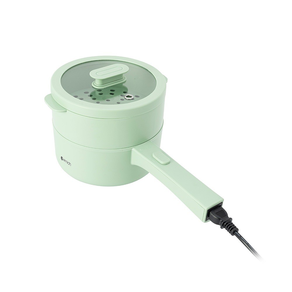 Nồi Điện Mini Đa Năng Elmich MPE-9121MG / MPE-9121AW / MPE-3911DB 1.5L 700W – Tiện Lợi, An Toàn