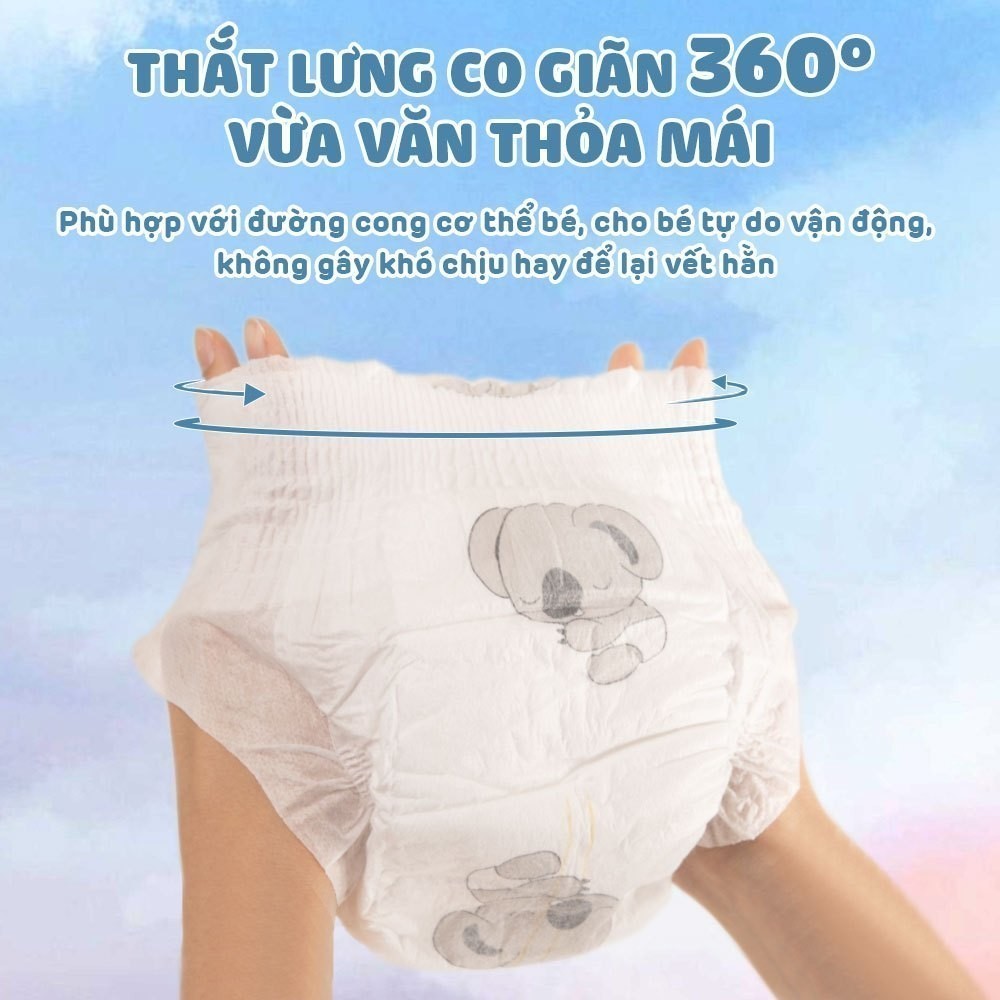 [Combo Ngày & Đêm] Tã/Bỉm Quần Cao Cấp Aiwibi Cho Bé Siêu Thấm Hút - 2 Gói Ngày Lớn + 1 Gói Đêm Lớn