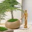 Rêu giả trang trí, rêu nhân tạo phủ gốc cây, decor tiểu cảnh sân vườn giống thật dạng sợi nhiều màu-GIOVA