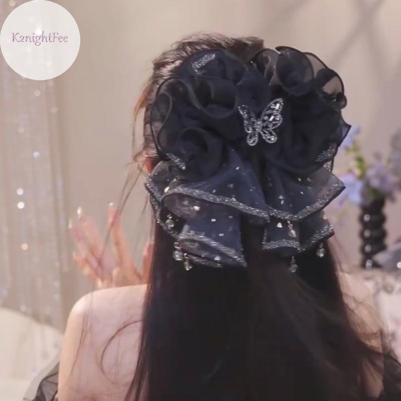 Nơ Lớn Kẹp Tóc Thanhh lịch và Thời trang - Phụ Kiện tóc Cho Các Nàng Công Chúa