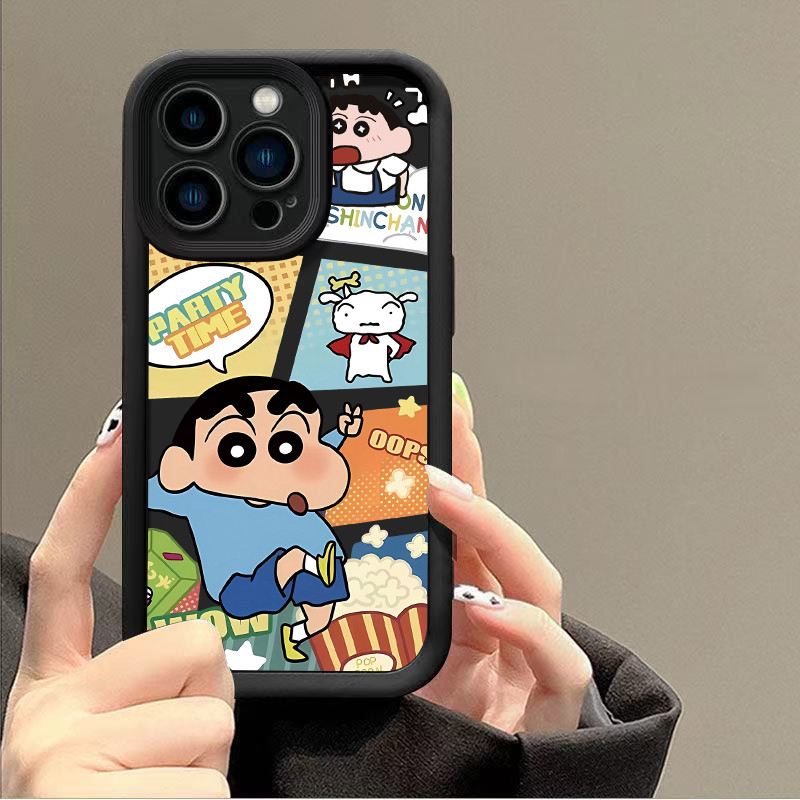 Ốp lưng chó con cho OPPO Reno A11 A12 A16 A17 A38 A40 A32 A54 A56 A58 A60 A74 A93 A95 A96 Realme PRO F19 SMNIEKLite