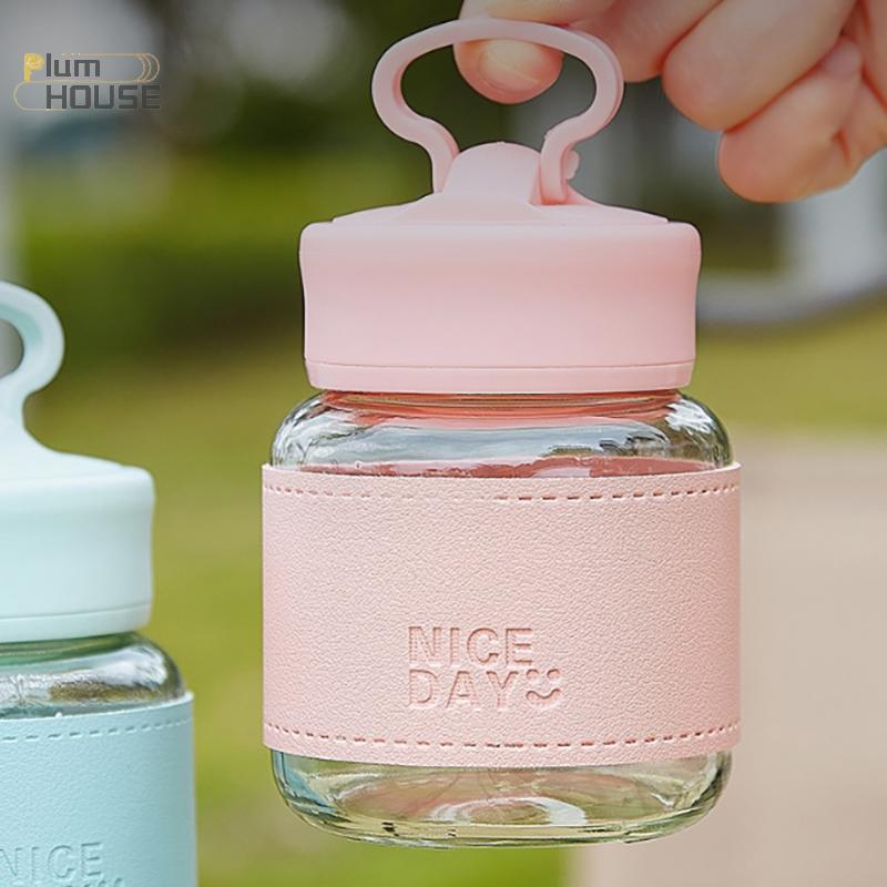 PlumHOUSE Di Động Nước Nhỏ Thủy Tinh Nước Trái Cây Thủy Tinh Di Động Để Đi Cao Cấp Cấp Mũm mĩm Cốc Dễ Thương Cốc Điện Thoại Di Động Cốc VN