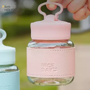 PlumHOUSE Di Động Nước Nhỏ Thủy Tinh Nước Trái Cây Thủy Tinh Di Động Để Đi Cao Cấp Cấp Mũm mĩm Cốc Dễ Thương Cốc Điện Thoại Di Động Cốc VN