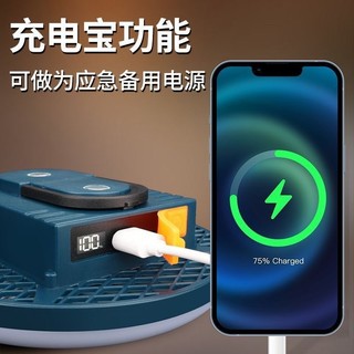 Đèn cắm trại UFO siêu sáng, có thể sạc lại, phù hợp cho hoạt động ngoại trời