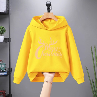 Áo Hoodie Giáng sinh màu đỏ cho trẻ em Áo ấm áp Trang phục lễ hội ngày lễ Quần áo mùa đông cho bé gái và bé trai