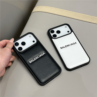 3D dập nổi Thời trang cặp đôi chữ cái kinh doanh vỏ điện thoại iPhone 17 16 15 13 14 Pro Max 17Promax