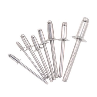 Đinh rút inox 304， Đinh tán lõi mũ lớn Đinh tán Mũ đầu lớn Nhôm Kéo đinh tán Đầu tròn Willow Studs Loại mở Đầu tròn kéo đinh tán M2.4 / M3 / M3.2 / M4 / M4.8 【 JYD-ZZ-Z】