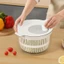 Salad Spinner Hướng dẫn sử dụng Salad Spinner với máy lọc Máy sấy rau củ Máy giặt rau diếp đa năng Dễ dàng làm sạch để chuẩn bị bữa ăn, Rv