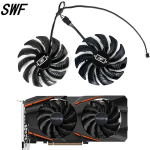 I-88MM T129215SU PLD09210S12HH 4Pin Quạt Làm Mát Cho Gigabyte GTX 1050 1060 1070 960 RX 470 480 570 580 Quạt Làm Mát Card Đồ Họa- *