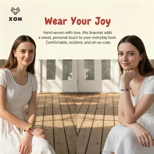 1 / 2 Vòng Tay Dây Nâu Cho Bé Gái Phong Cách Tìm Trang Phục Thường Ngày [Mina]