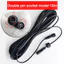 Dây điện nối dài đèn năng lượng mặt trời, dây nối dài 2 chân dài 3m / 5m/ 10m-TOOLIX