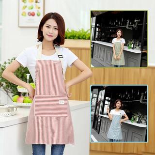 Tạp dề có thể điều chỉnh/Không thấm nước/Tạp dề nhà bếp/Tạp dề nam nữ/Tạp dề nấu ăn có túi đựng khăn