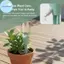 Pufangbliss Bộ tưới nhỏ giọt đáng tin cậy 20 chiếc để tưới cây trong chậu Giải pháp điều chỉnh không cần pin VN