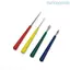 Unstop * 4 Bộ dụng cụ phóng to lỗ đính cườm cho hạt thủy tinh ngọc trai kim cương Tipped Reaming File Reamer Dụng cụ trang sức