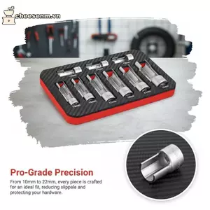 Cheenm Bền 9 Chiếc Cảm Biến Oxy Ô Tô Soet Offset Cờ Lê Bộ 10-22mm Để Sửa Chữa Động Cơ Nhà Để Xe Cơ Khí VN