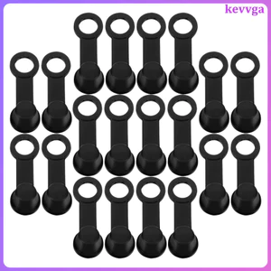 20 Chiếc Xe Máy Chảy Máu Van Nắp Nắp Cao Su Phanh Adapter Vít Thay Thế Kevga