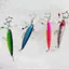 QEARY Mặt Dây Chuyền Cá, Động Vật Đại Dương Mô Phỏng Cá Móc Khóa, Độc Đáo Handmade Hạt Nhựa Bionic Cá Móc Khóa Nam Nữ