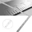 Belleshopp Thước vuông góc bằng thép không gỉ 1 mảnh Gernie để đánh dấu và đo (300mmx150mm) Gerniebmoycxi587-01
