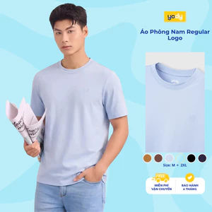 Áo Phông Nam Yody kiểu dáng Regular in Logo năng động trẻ trung MCTS26S023