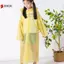 Áo mưa dùng một lần cho trẻ em EVA Long One Piece Poncho Giải pháp chống thấm nước nhẹ cho trường học ngoài trời Cắm trại VN