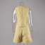 Bộ áo Vest BRARAA Blazer, Bộ đồ nữ phong cách thời trang Silhouette hiện tại, vải lanh Cotton thân thiện với công sở Trận đấu tối giản Cắt mùa xuân mùa hè Trang phục thường ngày Chuyến đi cuối tuần