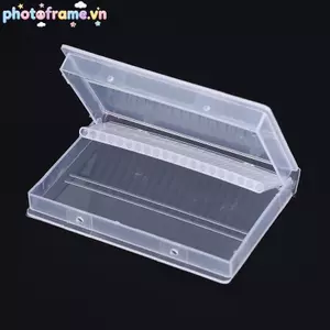Khung ảnh 20 lỗ mũi khoan móng tay hộp nhựa trưng bày đứng hộp đựng cho mũi khoan 3 / 32 "VN