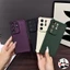 Ốp Điện Thoại Cao Cấp Mờ Cho Samsung Galaxy A17 A16 A07 A06 A15 A14 A13 A12 M12 F12 A05S A04S A03S A02S M02S A23 A22S M22 5G 4G Vỏ Mềm Chống Sốc Bốn Góc Đơn Giản Dễ Thương