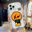 Ốp lưng tương thích cho iPhone 17 Air 16 15 14 13 12 11 Pro X XR XS Max SE 2020 6 7 8 Plus Kem gợn sóng viền cong Họa tiết thiết kế sáng tạo NYKB260