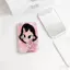 cô gá hồngGương Mini Xách Tay Gấp Gọn Da PU Nhiều Màu Pastel Phù Hợp Du Lịch
