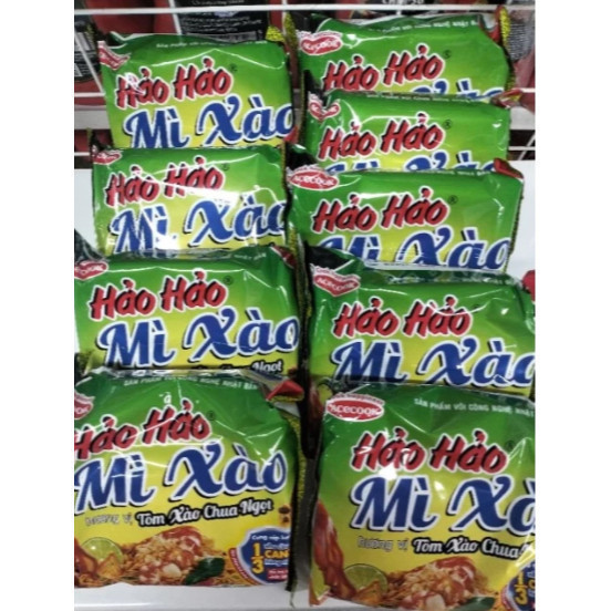 Mì Xào Hảo Hảo Acecook 75g Thùng 30 Gói - Chính Hãng, Date Mới