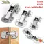 Bản lề tủ NOTE1, Bản lề lò xo 90 độ ẩn, Đóng mềm không ồn Không cần khoan trước Bộ đệm giảm chấn giấu trong nhà