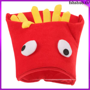 Halloween Đạo Cụ Ảnh Khoai Tây Chiên Hình Mũ Cosplay Trang Phục Phụ Kiện Cho Bữa Tiệc
