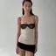 Mùa hè Pháp Nhẹ Nhàng Khâu Váy Sling Không Đều Slim-fit Slimer Look Hot Girl Daily