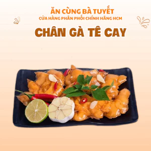 Thùng 200 chân gà rút xương TÊ CAY Ăn Cùng Bà Tuyết