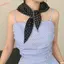 HFSHY Mỏng Chấm Bi Băng Đô Quấn Tóc Thời Trang Mùa Hè Khăn Nhỏ Chống Nắng Mũ Mềm Cho Thể Dục Đi Bộ VN