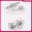 JASMINE Thời Trang Cánh Bướm Quần Nút Thắt Lưng Kẹp Có Thể Điều Chỉnh Khóa Quần Jean Bule Pin Phụ Kiện Quần Áo JASMINE